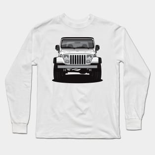 1986 - 1995 YJ Black and white Long Sleeve T-Shirt